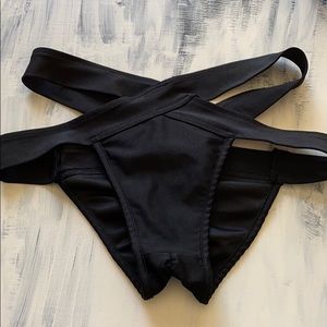 NWOT Black Rave Bottoms